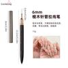 Pluma extractora de aguja de manicura de sándalo, pluma pintada profesional extremadamente fina, pluma francesa especial para fototerapia.