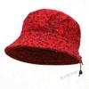 Novedad Primavera y Otoño Sombrero de Flor de Cúpula Sombrero de Sol para Madre Sombrero de Maceta Floral para Señora Mayor Sombrero de Pescador Sombrero de Doble Cara Sombrero de Mujer