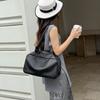 2025 Nueva Moda Retro Bolso de Mano para Debajo del Brazo Cuero Genuino para Mujer Bolso Boston de Hombro para Viajes Diarios Gran Capacidad para Mujer
