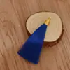 Anel de puxar 8cm fio dourado chapéu canelado borla borla marcador de página pingente sachê diy sachê borla leque borla