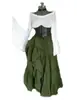 Vestido Largo de Fiesta 2019Wish Estilo Europeo y Americano para Mujer Ropa Renacentista Medieval