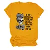 Si Mis Personalidades Amazon Ebay Sitio Independiente Camiseta de Manga Corta con Cuello Redondo de Moda y Única para Mujer