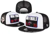 Gorra de Hip-Hop para Exportación Transfronteriza Gorra de Béisbol Visera Plana Gorra de Malla Toro Cohete Caliente Gorra de Visera Plana Equipo Nba Gorra Ajustable