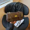 2026 Nova Bolsa de Corrente Estilo Pequena Fragrância Bolsa de Ombro Único Moda para o Trabalho Bolsa de Ombro Único Versátil Casual Bolsa de Axila Feminina Simples