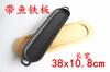 Chapa de churrasco redonda de ferro fundido para bife Teppanyaki, chapa de bife antiaderente estilo coreano para uso doméstico, chapa de ferro espessada comercial