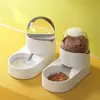 Dispensador de Agua Gato Ballena Pequeña Alimentador Automático Gato y Perro Bebedero Mascota Dispensador de Agua para Alimentación Mascota Plato para Gato Mascota Suministros