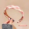 Diadema rosa alta con calavera para niña, temperamento dulce, diadema para presionar el pelo, todo vale, pinza para el pelo antideslizante, coleta para lavarse la cara