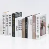 Estilo Escandinavo Moderno Casual Adornos de Libros Falsos Caja de Libros Artificial Modelo de Fotografía Decoración para Sala de Estar Oficina Libro