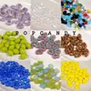 Vidrio Checo Importado Retro Dorado Gota de Agua Estrella Cuentas de Navidad Antiguas DIY Cadena de Teléfono Móvil Pendientes Collar Cuentas