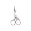Tijeras Pequeñas Hechas a Mano de Acero Inoxidable con Forma de Grulla para Uso Doméstico, para Cortar Hilo de Bordado y Costura, Tijeras de Manualidades con Forma de Grulla para Uso en Casa