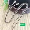 Cordón Ajustable para Collar con Colgante de Jade Hecho a Mano, Cuerda de Collar con Nudo de Cola de Fénix Bicolor Estilo Étnico, Unisex, Directo del Fabricante