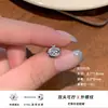 Pendientes de Acero de Titanio 316L, Pendientes Populares de Circonita de Gama Alta, Diseño de Nicho, Tachuelas Ligeras de Lujo