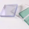 Caja de Almacenamiento Colorida Acrílica Personalizada Transparente Elegante Exhibidor con Ventana Caja de Exhibición para Joyería