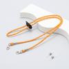 Corda colorida de poliéster para óculos, corda elástica ajustável para óculos de sol, cordão esportivo anti-queda anti-perda, corda à prova de vento