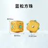 Contas Espaçadoras Vazadas de Latão Tradicionais de Ano Novo Acessórios para Pulseira DIY Feitos à Mão Anéis Espaçadores para Pulseira com Furo Passante Acessórios de Liga