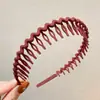 Diadema de corona alta estilo coreano, diadema de borde ancho, diadema para lavarse la cara con dientes, accesorio para el cabello de tela a cuadros de alta gama
