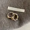 Pendientes Cuadrados Geométricos Maillard Círculo de Cristal Marrón para Mujer Pendientes de Lujo Ligero Retro para Viajar Pendientes