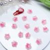 Novos Acessórios de Arte para Unhas Borboleta Rosa Acessórios de Arte para Unhas Camélia Luminosa Bolsa de Material para Arte de Unhas Estilo Nacional Leque Dobrável Retrô