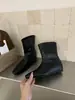 Botas altas de montar adelgazantes para mujer, otoño e invierno 2026, botas de media pantorrilla color marrón Melard