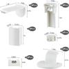 100% de descuento en Accesorios, Set de Accesorios Transfronterizos Accesorios para Ensamblaje de Cortina Plegable DIY Accesorios de Repuesto para Cortina