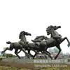 Fabricantes Produção e Praça de Produção Grandes Enfeites de Cavalo de Cobre Escultura de Cavalo Galopante Escultura de Cavalo de Cobre Fundição Atacado