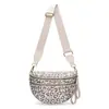 Bolsa de Ombro Transfronteiriça para Mulheres, Nova Moda Tendência Versátil Tecido Oxford Grande Capacidade Bolsa Concha, Bolsa Transversal Leve