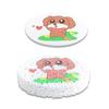 Cartoon Wood Pulp Cotton Prato Pano Comprimido Wood Pulp Sponge Wipe Cozinha Limpeza Impresso Pasta de Madeira Algodão Prato Prato Toalha