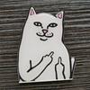Tú. Broche acrílico de gato lindo de Corea del Sur, insignia de animal de dibujos animados, parche, alfiler para bolso, accesorios, alfiler, joyería pequeña