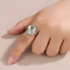 Anillo de Cobre Plateado con Circonita Azul Estilo Japonés y Coreano para Mujer, Moda Vintage Personalidad Línea Cruzada Anillo Abierto Anillo Dedo Índice