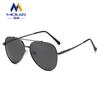 Gafas de sol de piloto para hombre, anti-ultravioleta, de gran tamaño, adelgazantes, HD, polarizadas, para conducir.