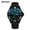 Sanda Nuevo 1053 reloj de cuarzo para estudiante de secundaria masculino y femenino, genial, resistente al agua, moda, personalizado, creativo, fábrica, una pieza al por mayor