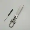 Texto con Patrón en Relieve Llavero Metálico para Coche Llavero Antiperdida para Coche Colgante Joyería Anillo para Llaves Regalo Lote