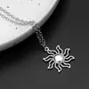 Joyería Transfronteriza Europea y Americana, Joyería de Plata Simple, Hoja con Forma de Corazón, Espina, Lazo, Colgante de Planta, Accesorios de Estilo Nicho al por Mayor