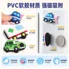 Imán para Refrigerador de Abejita Linda de Dibujos Animados Pegatina Magnética Personalizada Pegatina Magnética Suave de PVC DIY Pegatina de Educación Temprana Pegatina de Mensajes para Niños