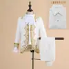 Disfraz de Performance de Drama de Corte Estilo Europeo para Niños, Vestido de Escenario con Adornos Dorados de Príncipe Encantador