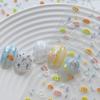 Yitu Ant Shell Light Rainbow Rain Calcomanía para Uñas Artísticas Gota de Lluvia Pequeña Linda Calcomanía Decorativa Casual Colorida Yt5954