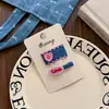 Novo Grampo de Cabelo de Renda Azul Denim Versátil Fresco Acessório de Cabelo para Menina Presilha de Cabelo Franja Grampo Lateral Ornamento de Cabelo