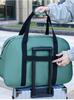 Bolsa de Viagem Portátil de Grande Capacidade para Ombro Bolsa de Bagagem Esportiva ao Ar Livre Bolsa de Viagem Fashion Masculina e Feminina Embalagem Traseira Bolsa para Roupas