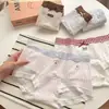 Kelu~ Calcinha feminina estilo retrô, cintura baixa, 100% algodão 10A, antibacteriana, reforço estendido, cobertura total, toda em algodão, tamanhos grandes