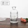 Vaso de Vidro Retrô Personalizado Mais Vendido da Amazon, Conjunto de Vasos Pequenos Decorativos Transparentes de Alta Qualidade Estilo Europeu Estilo Ins