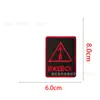 Fornecimento Transfronteiriço Patch de Velcro Militar Russo Tático Bordado de Letra Patch de Pano Patch de Moral Russo Patch de Bolsa