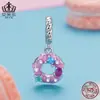 Colgante Original Dopamine Donut de Aiful Plata de Ley S925 Accesorios de Joyería de Postre Cuentas DIY