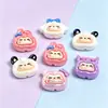 Mapei resina galvanizada personagem de desenho animado Kiki, My Melody, Kuromi DIY cola de creme capa de celular e materiais para cordão de caneta