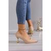 Tacones Altos Elegantes de Aguja Sexy con Punta Afilada Estilo Hermana Real para Mujer 2025 Verano Nueva Moda Cuero Suave Zapatos Versátiles