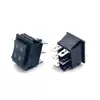 Interruptor basculante KCD4 para frente e para trás de 6 pinos, duas posições, alta potência, 15A220V