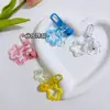 Llavero Colgante de Estrella Doble de Cinco Puntas Colorido de Alta Calidad para Manualidades, Colgante, Llavero, Decoración, Adorno Hecho a Mano