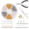 Accesorios de joyería para hacer tú mismo joyería pendientes ganchos para orejas pulseras pulseras collares materiales para abalorios hechos a mano juego de herramientas