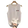 Chal de Verano Transfronterizo para Hombre Camiseta Trendy de Manga Corta Chal Deportivo de Fitness Transfronterizo Camiseta sin Mangas para Hombre