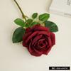 Flor Simulada Rosa Simulada Mousse Arreglo de Flor Individual Boda Adornos para Sala de Estar Utilería Decorativa para Fotografía Venta al por Mayor
