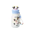 Taza térmica infantil para estudiantes, compacta y portátil, con popote, diseño de animal, nuevo modelo 2026, alto valor estético